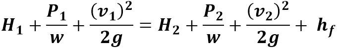 Hidrocinética - ecuación de Bernoulli (2)